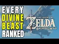 Every Breath of the Wild Divine Beast RANKED