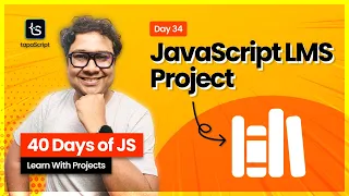 Day 34 Build a Full Library App in JavaScript - OOP ES6 Modules Tailwind CSS
