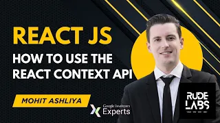 How to Use the React Context API React JS Masterclass