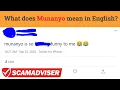 Munanyo - meaning of the word in English What does munanyo mean