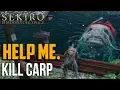 Sekiro How to Kill Giant Carp Big Fish