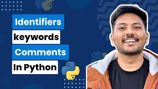 Keywords Identifiers Comments in Telugu Python For Data Science