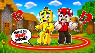 CZERWONE KOŁO NAS UWIĘZIŁO W MINECRAFT! ⭕😨