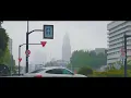 4-HOUR STUDY WITH ME🌦️ / calm piano / A Rainy Day in Shinjuku, Tokyo / with countdown+alarm