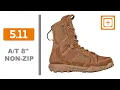 Bota Táctica 5.11 A/T 8 Non Zip