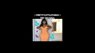 prettylittlething try on haul 