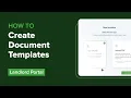 How to create document templates Landlord Rent Collection App