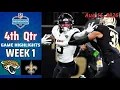 Jaguars vs Saints Full Highlights 4th QTR Aug 15 2026 NFL Preseason Week 1