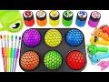 Download Lagu Satisfying Video l DIY How To Make Rainbow GIANT Slime Balls \u0026 Candy Superheroes Sprunki Color ASMR