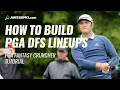 HOW TO BUILD PGA DFS LINEUPS PGA Fantasy Cruncher Strategy Awesemo com
