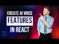 Web Speech API in React Convert Voice to Text Text to Speech