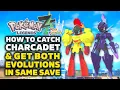 Pokemon Legends ZA - How To Get Charcadet Both Evolutions In Same Save Armarouge Ceruledge