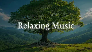Positive Romantic Music for Stress Relief & Focus | Guitar with Nature & Rain Sound
