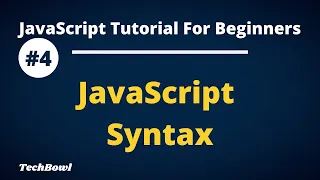 JavaScript Syntax JavaScript Code Writing Rules Hindi