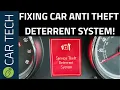 Car Wont Start How to Fix Anti Theft Deterrent System Vauxhall Opel Chevrolet GM