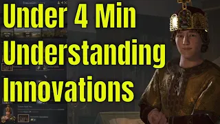 Crusader Kings 3 - Understanding Innovations