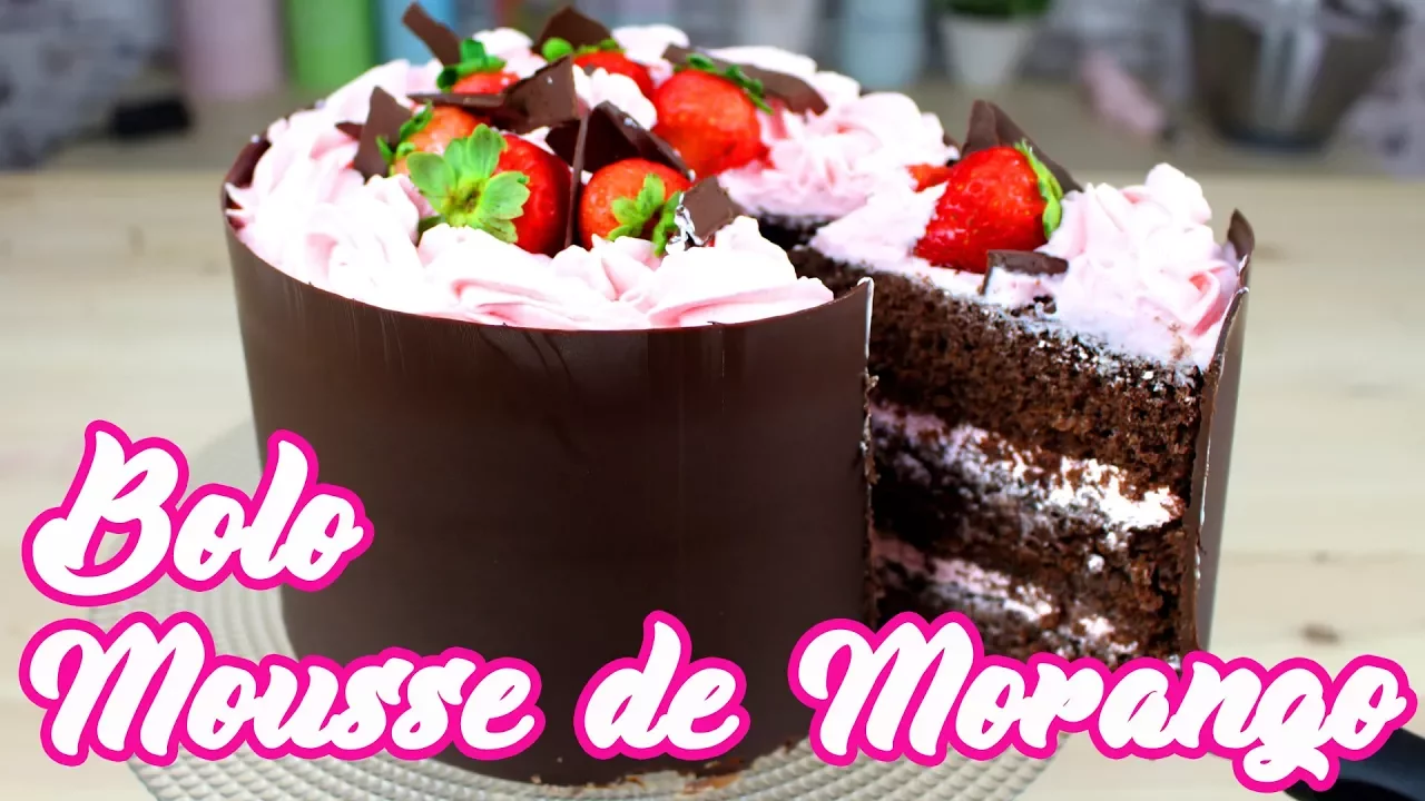 BOLO AMANTEIGADO COM RECHEIO DE MORANGO, IDEAL PARA ANIVERSÁRIO | FÁCIL E ECONÔMICO