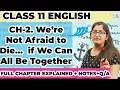 Download Lagu We are not afraid to die class 11/ By Simran Sahni
