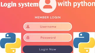Login Register system with python Beginners Project