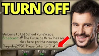 How To Turn OFF Press Enter To Chat in OSRS Runelite
