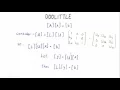 Doolittle Factorization