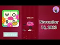 WordBrain Brainy s Clue Hunt Event November 18 2023 - All Parts