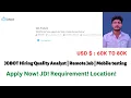 Jobot Hiring Quality Analyst Fully Remote Job 60 000 to 80 000 Testing job