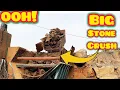 Download Lagu GIANT How to STONE 🪨 CRUSHER works? 💪 How to CRUSH ROCKS? ⚒️ Jaw Rock Crusher.