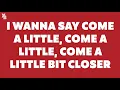 Sonny Fodera & Just Kiddin - Closer (Lyrics) [feat. Lilly Ahlberg]