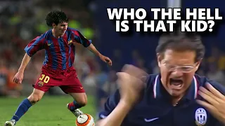 When teenage Messi TERRORIZED Juventus and Fabio Capello