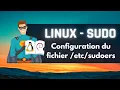 Linux the sudo command and the sudoers configuration file