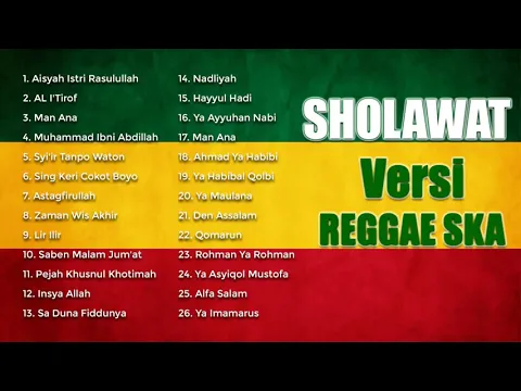 Download MP3 Sholawat Versi Reggae Ska Full Album Terbaru  || SHOLAWAT MERDU TERBARU 2021