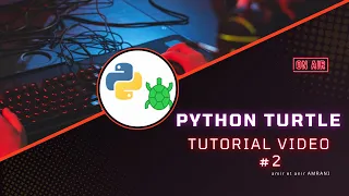 Coding Python turtle tutorial No talking