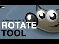 How to Use the Rotate Tool in Gimp