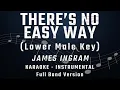 Lagu THERE'S NO EASY WAY - LOWER MALE KEY - FULL BAND KARAOKE - INSTRUMENTAL - JAMES INGRAM
