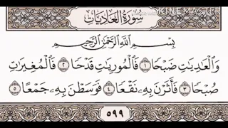 سورة العاديات مكررة   الشيخ ياسر الدوسري دندنها