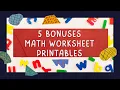 Math Worksheet Generator Printables Software Best 5 Bonuses Math Worksheet Creator Math Software