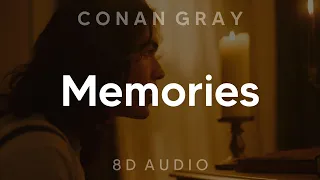 conan gray memories 8d audio wear headphones earphones 