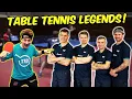 TAKING ON TABLE TENNIS LEGENDS TTD Team vs Butterfly Legends