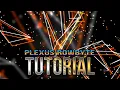 Plexus Rowbyte After Effects Tutorial Background
