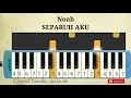 Download Lagu Noah - SEPARUH AKU pianika tutorial