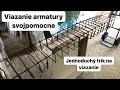 Viazanie armatury do venca svojpomocne Navod