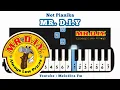 Lagu Lagu MR DIY  (Mister Di ai way) | Not Pianika + MIDI