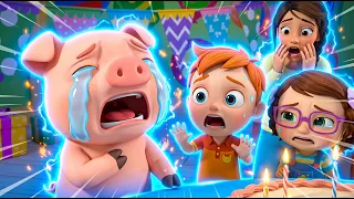 Pig Wants The Cake And Cry | Cocomelon's Birthday Intro Effects | Gamavision Csupo Style Remix