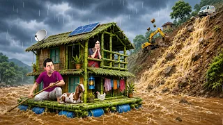 Landslide में फंसी Garib Ki 2 Manjil Jhopadi | Gaon Mein Baadh | Hindi Kahaniya Moral Stories