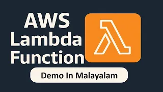 AWS Lambda Function in Malayalam AWS LAmbda function example AWS Malayalam