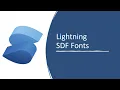 LightningJS SDF Font Generation Tool