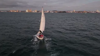 4k Sailing Footage; Arriving to Marina El Cid, Mazatlan | Sailing Avocet