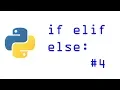 If elif and else statement in python in hindi How to use if elif and else statement in python