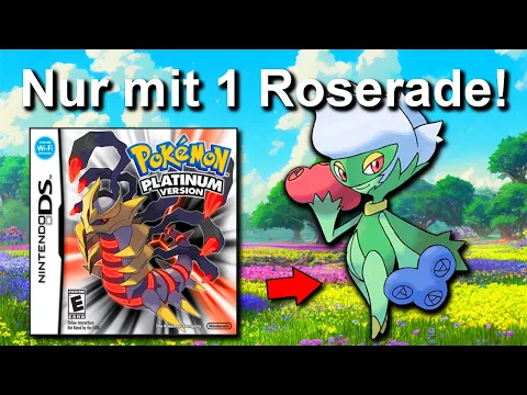 Download MP3 Kann man Pokemon Platin mit NUR einem ROSERADE durchspielen? (+ So wenig Kämpfe wie möglich)